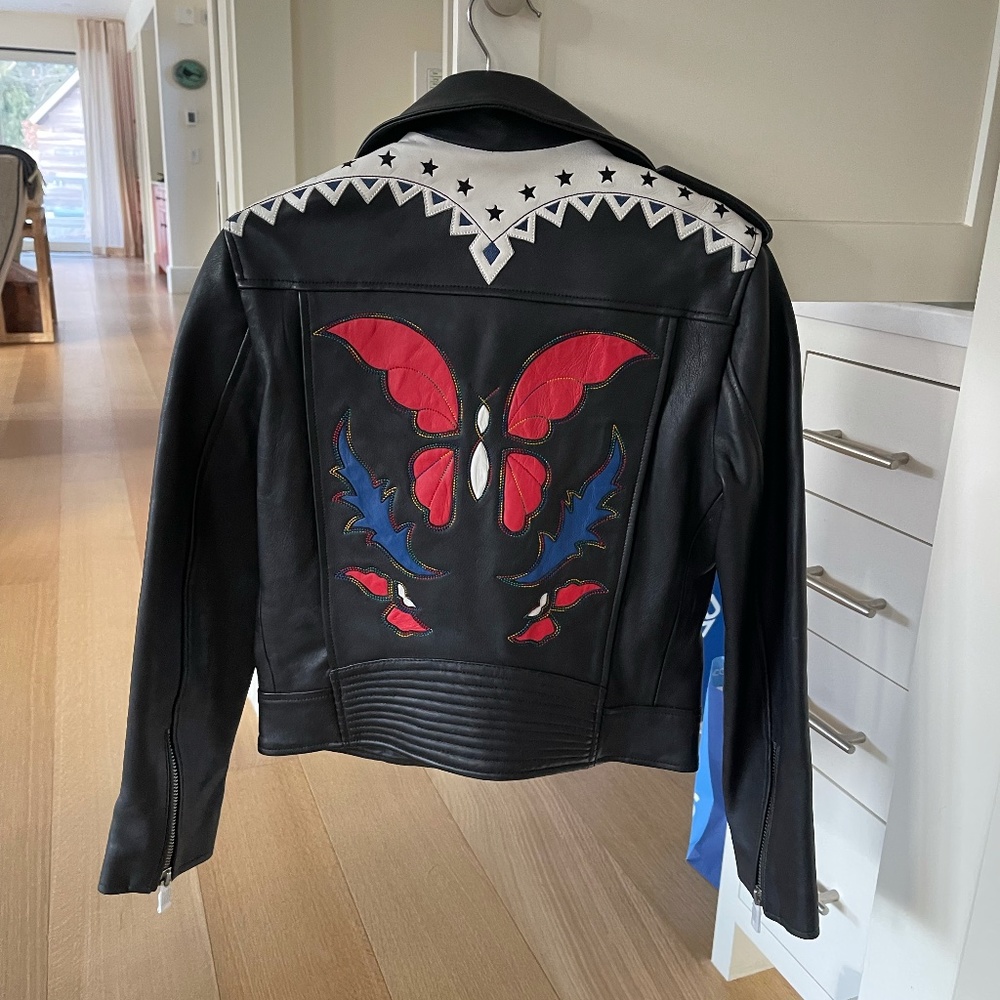 Zadig and Voltaire Leather Jacket New